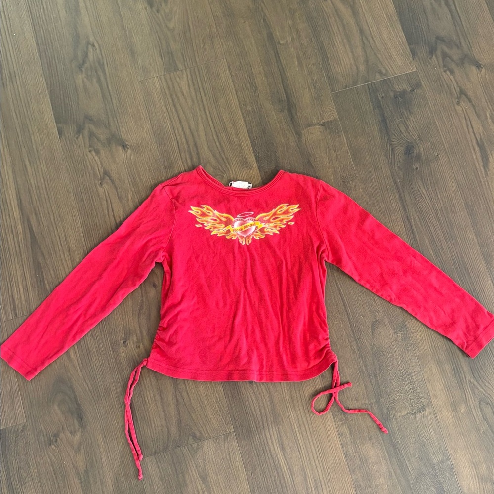 Vintage Y2K “Rock Angel” Long Sleeve